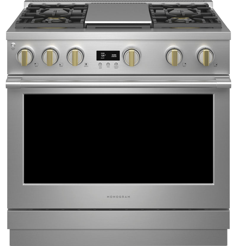 Monogram-Stainless Steel-Gas ZGP364NDTSS