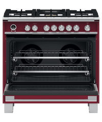 Fisher & Paykel-Red-Dual Fuel OR36SCG6R1