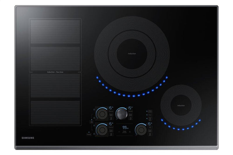 Samsung-Black Stainless-Induction NZ30K7880UG/AA