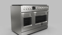 Fulgor Milano-Stainless Steel-Dual Fuel F6PDF486GS1
