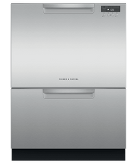 Fisher & Paykel-Stainless Steel-Front Controls Double Drawer-DD24DCHTX9 DD24DCHTX9N