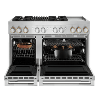 JennAir-Stainless Steel-Dual Fuel JDRP748HL