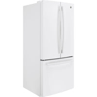 GE-White-French 3-Door GWE19JGLWW