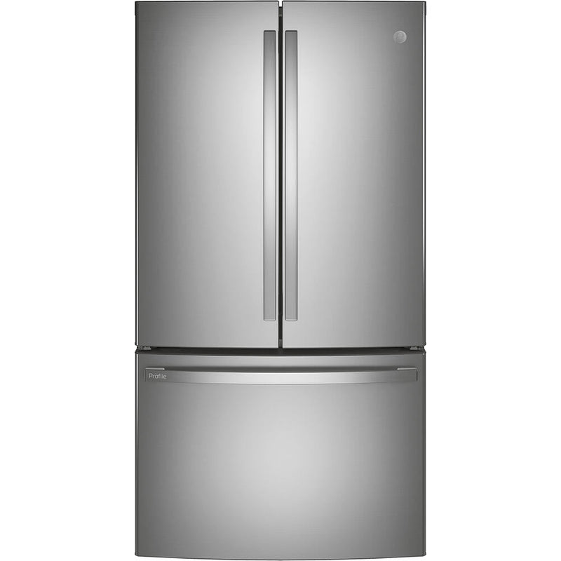 GE Profile-Stainless Steel-French 3-Door PWE23KYNFS
