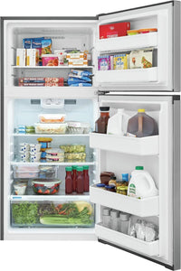 Frigidaire-Brushed Steel-Top Freezer FFHT1425VV