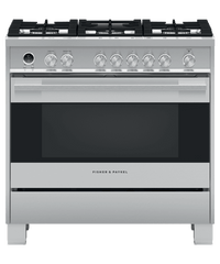 Fisher & Paykel-Stainless Steel-Dual Fuel OR36SDG6X1
