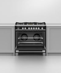 Fisher & Paykel-Black-Dual Fuel OR36SCG6B1