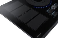 Samsung-Black Stainless-Induction NZ36K7880UG/AA