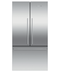 Fisher & Paykel-Stainless Steel-French 3-Door-RF201ADX5 RF201ADX5N