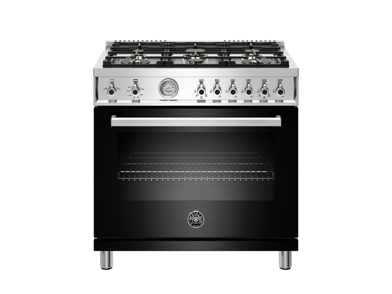 Bertazzoni Black Range-PROF366GASNET