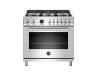 Bertazzoni-Stainless Steel-Dual Fuel PROF366DFSXT