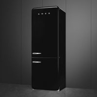 Smeg-Black-Bottom Freezer FAB38URBL