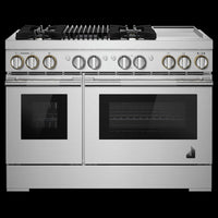JennAir-Stainless Steel-Dual Fuel JDRP748HL