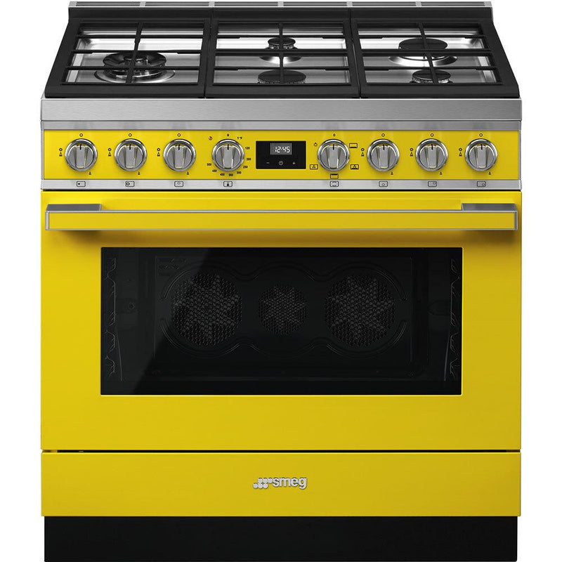 Smeg-Yellow-Gas CPF36UGGYW