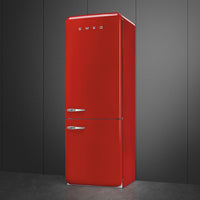 Smeg-Red-Bottom Freezer FAB38URRD