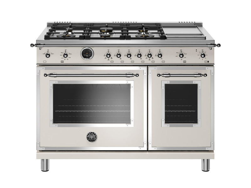 Bertazzoni-Beige-Dual Fuel HERT486GDFSAVT