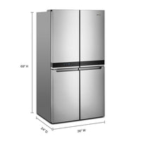 Whirlpool-Stainless Steel-French 4-Door WRQA59CNKZ