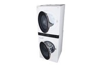 LG-White-Stacked Washer/Dryer WKE100HWA