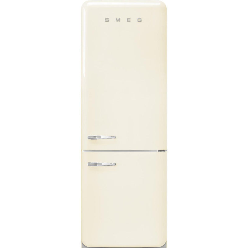 Smeg-Beige-Bottom Freezer FAB38URCR