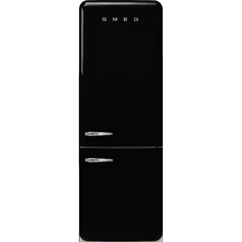 Smeg-Black-Bottom Freezer FAB38URBL