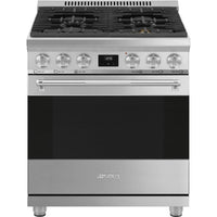 Smeg-Stainless Steel-Dual Fuel SPR30UGMX
