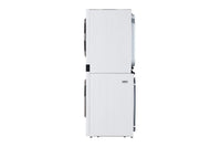 LG-White-Stacked Washer/Dryer WKE100HWA