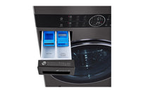 LG-Black Stainless Steel-Stacked Washer/Dryer WKEX200HBA