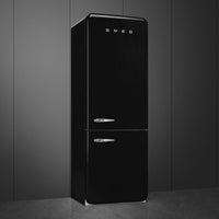 Smeg-Black-Bottom Freezer FAB38URBL