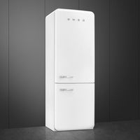 Smeg-White-Bottom Freezer FAB38URWH