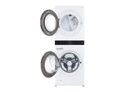 LG-White-Stacked Washer/Dryer WKE100HWA