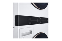 LG-White-Stacked Washer/Dryer WKE100HWA