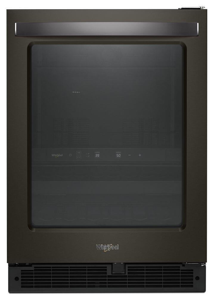 Whirlpool-Black Stainless Steel-Beverage Center WUB50X24HV