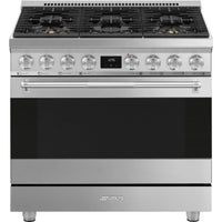 Smeg-Stainless Steel-Dual Fuel SPR36UGMX