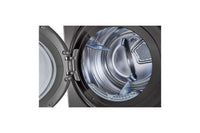 LG-Black Stainless Steel-Stacked Washer/Dryer WKEX200HBA