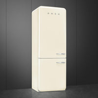 Smeg-Beige-Bottom Freezer FAB38ULCR