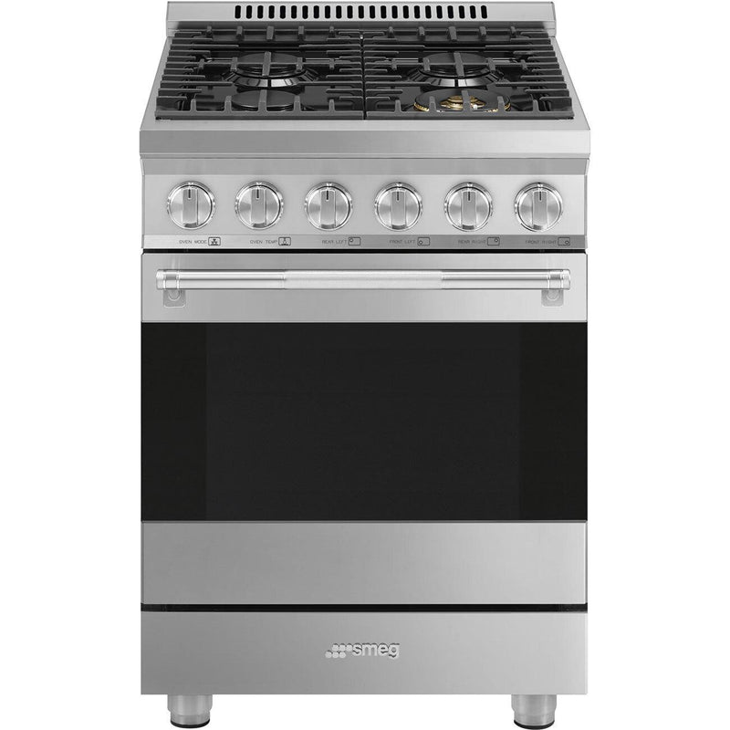 Smeg-Stainless Steel-Gas SPR24UGGX