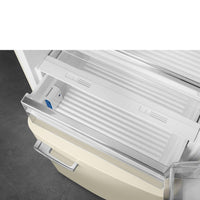 Smeg-Beige-Bottom Freezer FAB38URCR