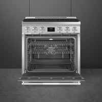 Smeg-Stainless Steel-Gas SPR30UGGX
