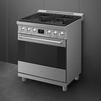 Smeg-Stainless Steel-Gas SPR30UGGX
