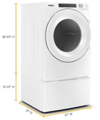 Whirlpool-White-Gas WGD5620HW