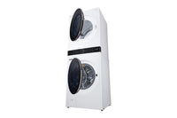 LG-White-Stacked Washer/Dryer WKE100HWA