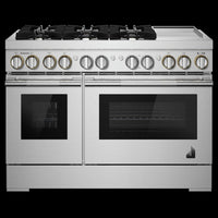 JennAir-Stainless Steel-Dual Fuel JDRP548HL