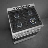 Smeg-Stainless Steel-Gas SPR30UGGX