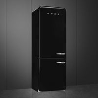 Smeg-Black-Bottom Freezer FAB38ULBL