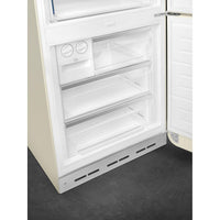 Smeg-Beige-Bottom Freezer FAB38URCR