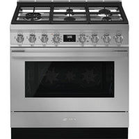 Smeg-Stainless Steel-Gas CPF36UGGX