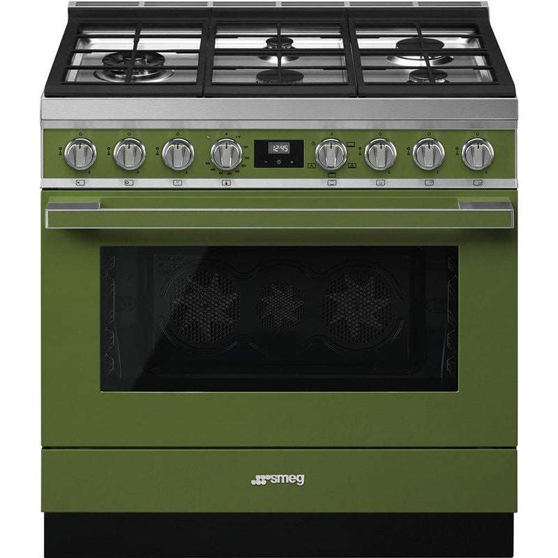 Smeg-Green-Gas CPF36UGGOG
