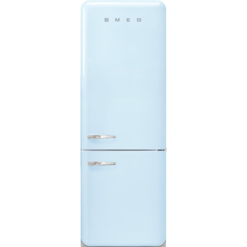 Smeg-Blue-Bottom Freezer FAB38URPB