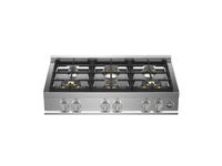 Bertazzoni-Stainless Steel-Gas MAST366RTBXT