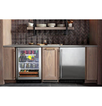 Monogram-Stainless Steel-Beverage Center ZDBR240NBS